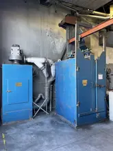 Automatic Spinner Hanger Shot Blast Machine with Overhead Mono Rail