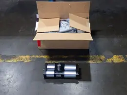 PARKER 250PSI PNEUMATIC ROTARY ACTUATOR  -  PTR257-185-AB23-C
