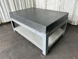 4' X 6' ROCK OF AGES BLACK GRANITE PLATE STOCK #77078