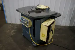 8-5/8" X 8-5/8" AMADA #CSW-220 CORNER NOTCHER &amp; COPER: STOCK #76771