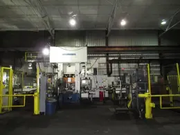 300 TON KIESSELBACH STRAIGHT SIDE HYDRAULIC PRESS: STOCK #12327