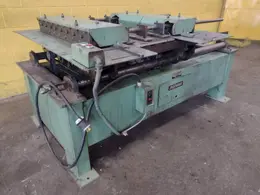 24 GAUGE LOCKFORMER DOUBLE HEAD DUPLEX ADJUSTABLE ROLLFORMER: STOCK #17020