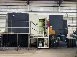 OKK HM-1250S CNC 4-AXIS HORIZONTAL MACHINING CENTER
