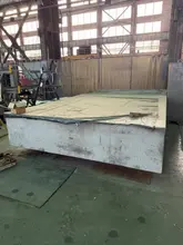 120" X 240" X 24" RAHN INSPECTION GRANITE SURFACE PLATE. STOCK # 0874626