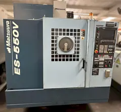 Matsuura ES-550V VMC 2005 With 4th Axis Rotary Table and Tail Stock