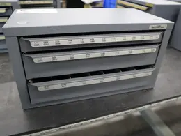 Huot Drill Index, Fractional Drills - 3 Drawer- Auction Item