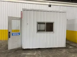 8' X 10' X 8'6" SOMMERS MOBILE LEASING MODEL N MOBILE OFFICE CONTAINER: YOBRO #23815