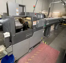 Citizen K16 (1F7P) CNC Swiss Lathe 2008 with: Fanuc 31i CNC Control and 12' CAV16-IS Barfeeder