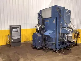 NORDSON POWDER COAT PAINT SYSTEM WITH FEEDER &amp; I-CONTROL. STOCK # 0985326