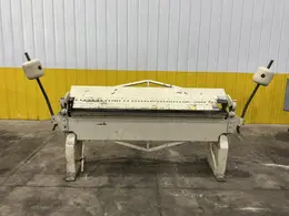 72" X 12 GAUGE NATIONAL MODEL #U7212 MANUAL BOX &amp; PAN FINGER BRAKE: YOBRO #25672