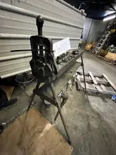 PIPE THREADING BENCH + TOOLS STOCK #4004