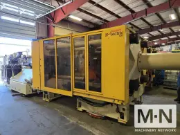 550 TON 39.2 OZ HUSKY MODEL H500RS80/65 HYLECTRIC INJECTION MOLDING MACHINE MFG 2006