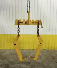 10 TON #NACL-10-48 HARRINGTON KITO NARROW ARM COIL LIFT PICKER. STOCK # 0435326