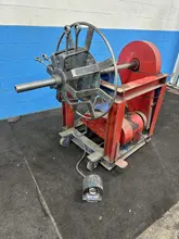 9" X 48" CUSTOM MADE CABLE WIRE COIL REEL: STOCK #78129