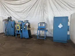 196 TON X 18” WIDTH X 1” FRANKLIN MODEL #B5196-20 AUTOMATIC HYDRAULIC SHEAR &amp; PUNCH MACHINE: STOCK #23392