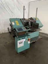 9" X 14" W.F. WELLS W-914A CNC HORIZONTAL AUTOMATIC BANDSAW. STOCK # 0872224