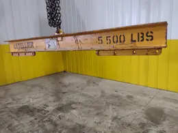 5,500 LBS X 6' LETELLIER CRANE SPREADER BAR LIFTING BEAM: STOCK #22642
