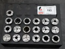 5C Collets in Huot Collet Rack- Auction Item
