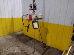 1/2 TON COFFING MODEL EC-1016-3 MOTORIZED POWER CHAIN HOIST: YOBRO #25041