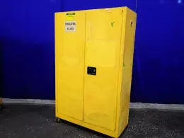 JUSTRITE 45 GALLONS / 43" X 18" X 65" FLAMMABLE CABINET  -  29450