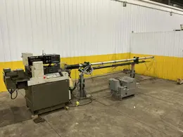 12' LNS MODEL 3.20HS-4.8 HYDRAULIC CNC LATHE MAGAZINE STYLE BAR FEEDER: #YOBRO 25107