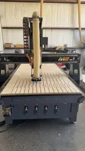 4′ x 8′ Laguna SmartShop II Maker CNC Router, 2020 – 8 Station Automatic Tool Changer Becker Vacuum Pump, CFlux Cyclone Dust Collector