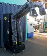 Ace Industrial Products 1,100 CFM Heavy Duty Mobile Fume Extractor, 73-800