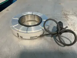 HEIDENHAIN 8” OUTER DIAMETER / 4” BORE ROTARY ANGLE ENCODER  -  RCN 729 32768 03S17-7V