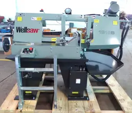 13" x 16" Wellsaw Horizontal Band Saw 1316S, Miter, 1" Blade, 3 HP, New, In Stock