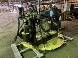 Dependable model 200sa shell core machine s/n 1044 with gas panel and power rollover