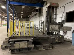 4" SHIBAURA MODEL BT-10B TABLE TYPE HORIZONTAL BORING MILL: STOCK #18188