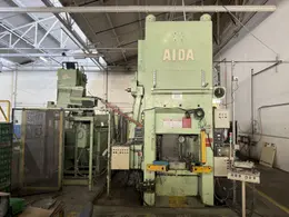 630 TON AIDA MODEL #K-630 KNUCKLE JOINT PRESS, 25-40 SPM, NEW 1991: YOBRO #25820
