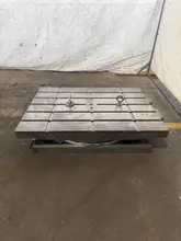 30" X 40" DEVLIEG AIR LIFT ROTARY TABLE. STOCK # 0221126
