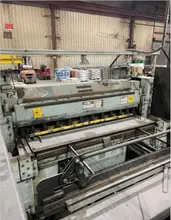 .500" x 72" WYSONG MODEL 650 MECHANICAL SHEAR. STOCK # 0315623
