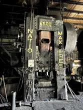 2500 TON NATIONAL MAXIPRESS FORGING PRESS. STOCK # 0758726