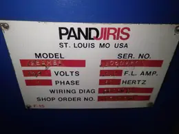 48" PANDJIRIS SEAM WELDER: STOCK #66756
