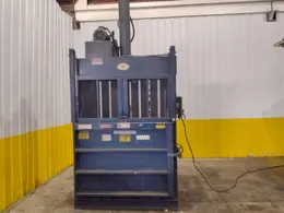 2001 J.V. MFG INC CRAM-A-LOT MODEL #DHR-60-LU VERTICAL CARDBOARD BALER: YOBRO #25051