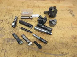 Inserted Milling Cutters, Assorted Types and Brands, Chamfering, Shell Mill, Slotting- Auction Item