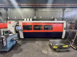 4400 Watt Bystronic BySpeed 3015 CO2 Laser, 2010 – 5′ x 10′ Table, ByTrans 3015 Extended Sheet Load/Unload, Dust Collector