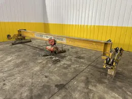 3 TON X 17' CLEVELAND TRAMRAIL UNDERSLUNG BRIDGE CRANE W/3-TON CM LODESTAR HOIST: STOCK #23053