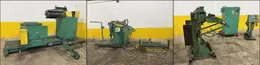 10,000 LBS X 24" X .105" ROWE ENTRY SERVO FEED LINE, COIL CAR, REEL, STRAIGHTENER, INDRAMAT SERVO FEED: YOBRO #24518