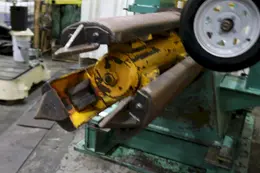 30000 X 48" B &amp; K MOTORIZED COIL REEL AND CAR: STOCK #73625