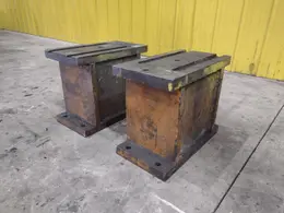 18" X  10" X 15" HIGH STEEL PARALLELS, SET OF 2: STOCK #23741