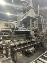 6" X (2) 15 HP WHEEL WHEELABRATOR "SKEW ROLL PIPE &amp; BAR" SHOT BLAST BLASTER SYSTEM: STOCK #20002