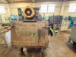 GOFF RUBBER BELT TUMBLE TYPE BLAST MACHINE: YOBRO #26458