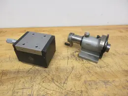 5C Spin Indexer 36 Position 10 Degree Increments, with 4.75" x 4.75" Adjustable Height Precision Stage- Auction Item