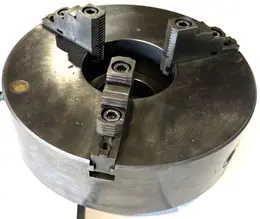 20" Bison 3-Jaw Chuck, D1-8 Camlock, 5-1/4" Hole