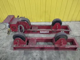 10,000 LB 5 TON RED-D-ARC MODEL #CR5 TANK TURNING ROLLS, POWER &amp; IDLER 110V POWER : YOBRO #24747