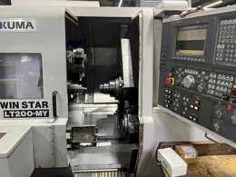 Okuma LT-200 MY CNC 4 Axis Lathe – Fully Rebuilt In 2017, Live Tooling
