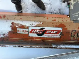 5-TON CONCO FLOOR TYPE JIB CRANE: STOCK #23042